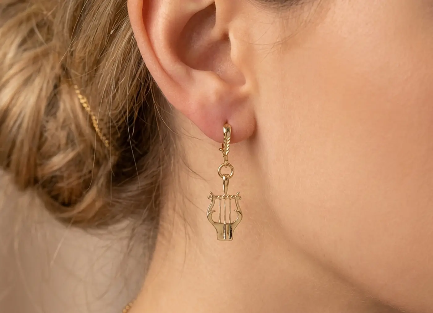 עגילים ";כינור דוד";, 25 אגורות, שנות ה 70