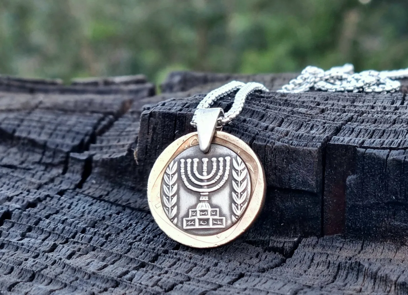 תליון מנורה, 1 לירה שנות ה 60