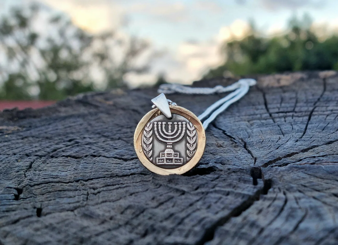 תליון מנורה, 1 לירה שנות ה 60