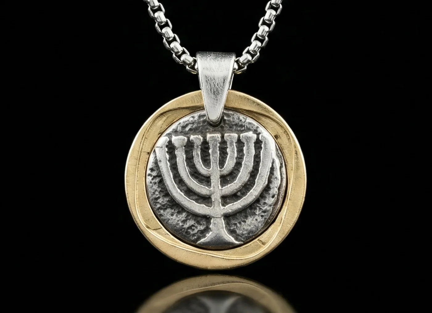 תליון מנורה, 100 שקלים ישנים, שנות ה 80