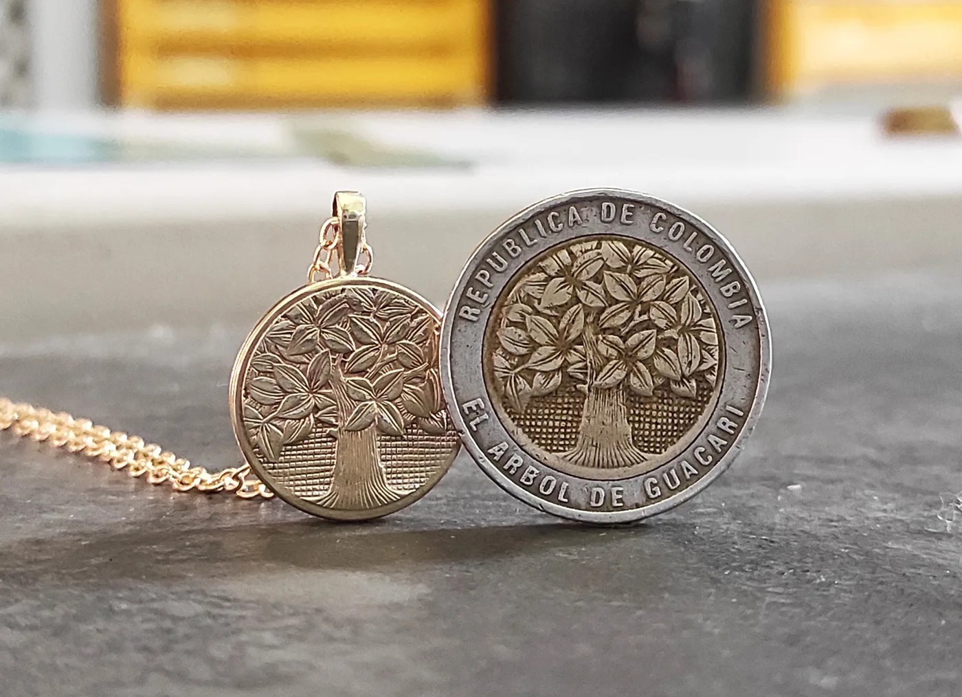 תליון עץ החיים קולומביה