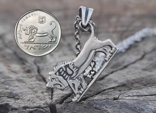 תליון אריה יהודה מסדרת הארי השואג